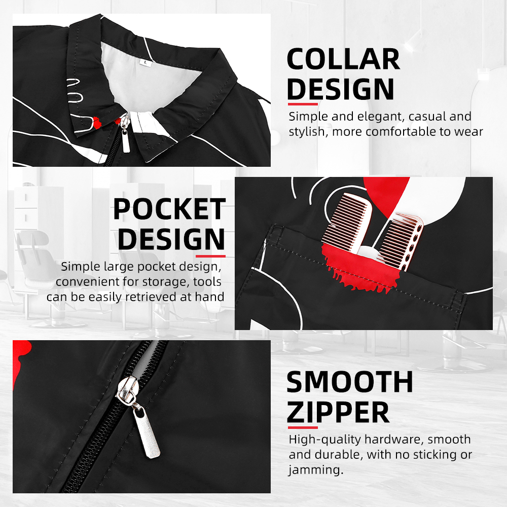 water resistant salon smock